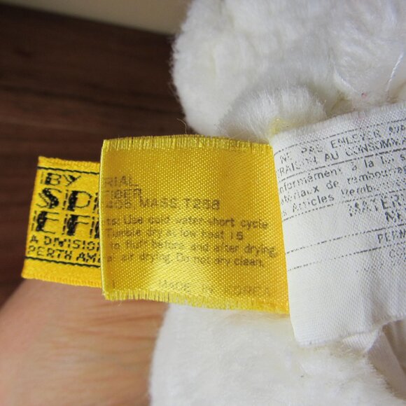 plush 24k polar puff vintage 1985 panda hand puppet (T632) - Picture 13 of 14